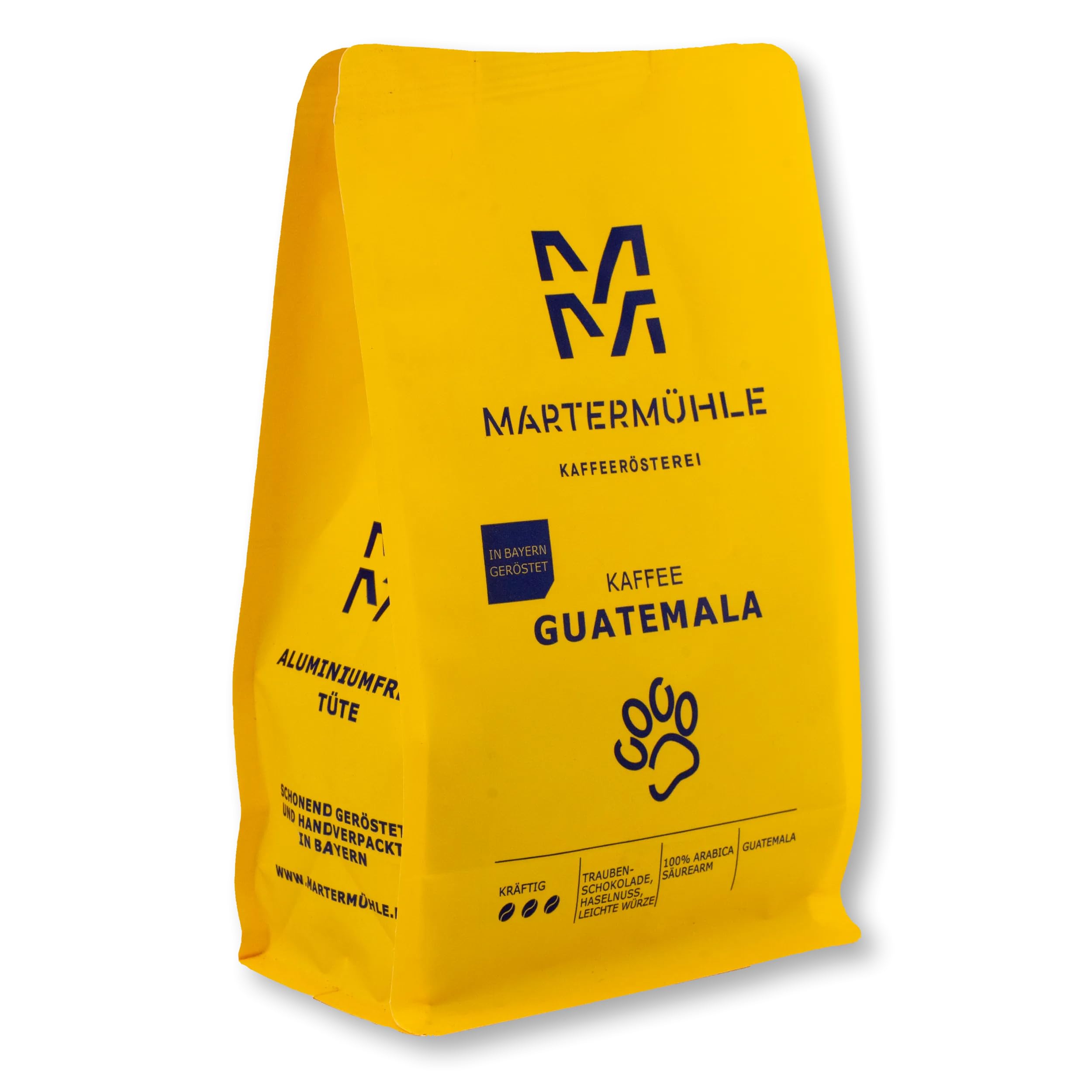 Martermühle | Kaffee Guatemala | kräftig | ganze Bohne 1kg | 100% Arabica
