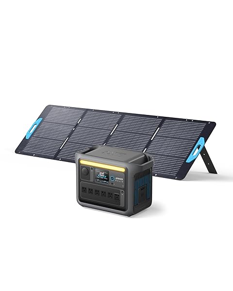 Anker SOLIX C1000 Portable Power Station, 1800W (Peak 2400W) Solar Generator, Full Charge in 58 Min, 1056wh LiFePO4 Battery for Home Backup, Power Outages, and Outdoor Camping (Optional Solar Panel)