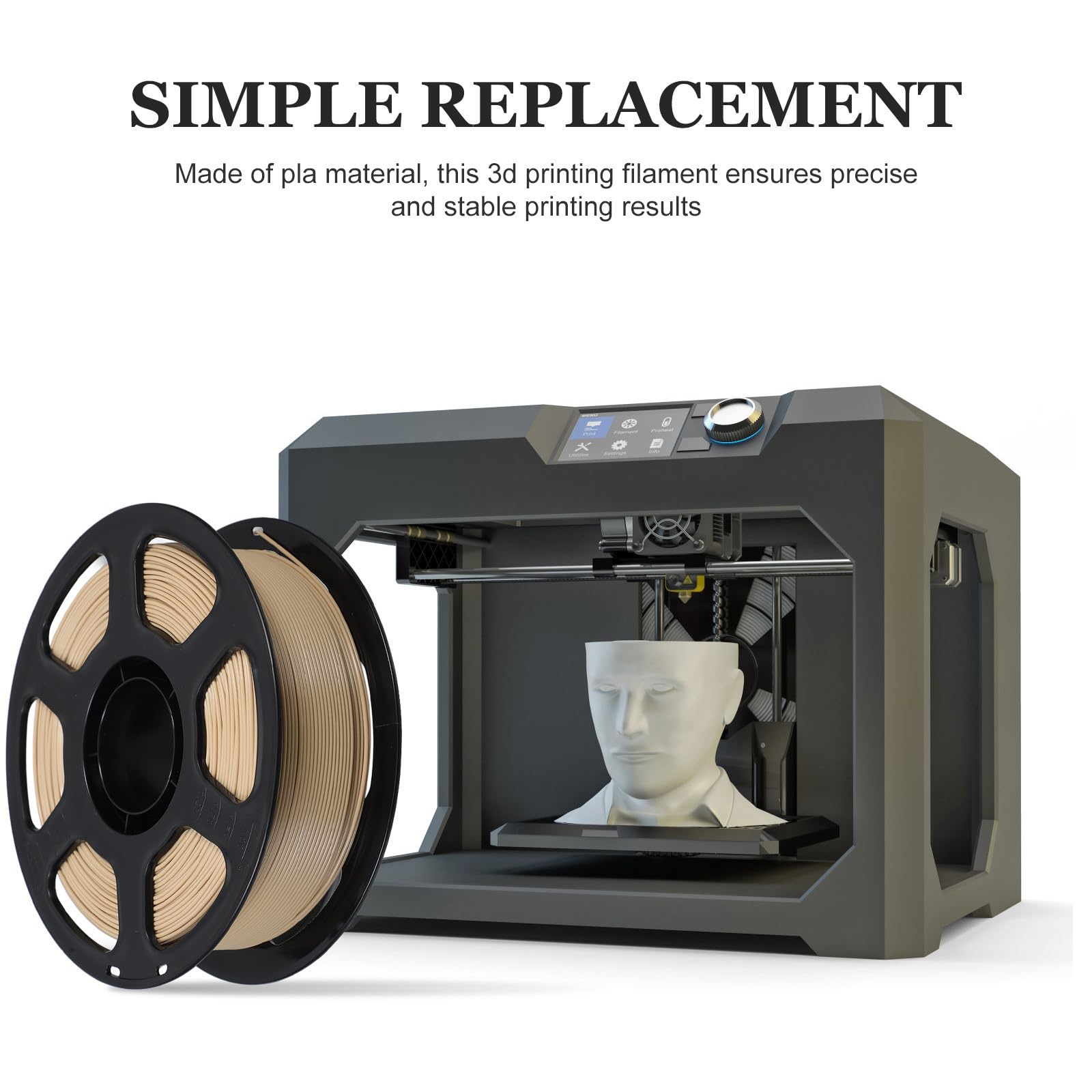 Filament Pla 1,75mm pour Imprimante 3d, Fiable et Précis