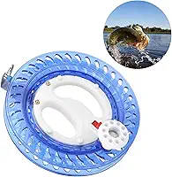 Multi Função Molinete de Pesca com Mosca ABS - Design Oco e Tração Suave para Acessório no Mar Rio Lago
