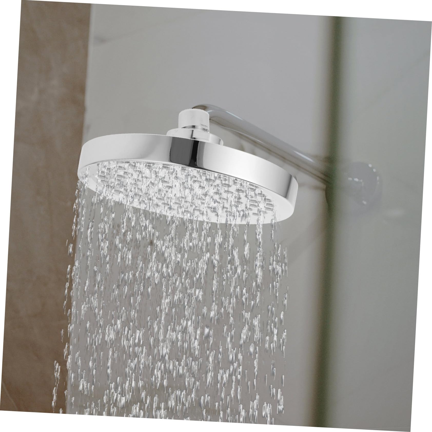Filtro doccia ad alta pressione con doccetta girevole, potente addolcitore d'acqua per acqua dura, design a sfera girevole per uso in bagno, migliora la tua esperienza di doccia