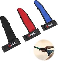 Vin Beauty 3-Pack Anti-Slip Single-Finger Fishing Gloves - Unisex Adult Finger Protection, Red Blue Black