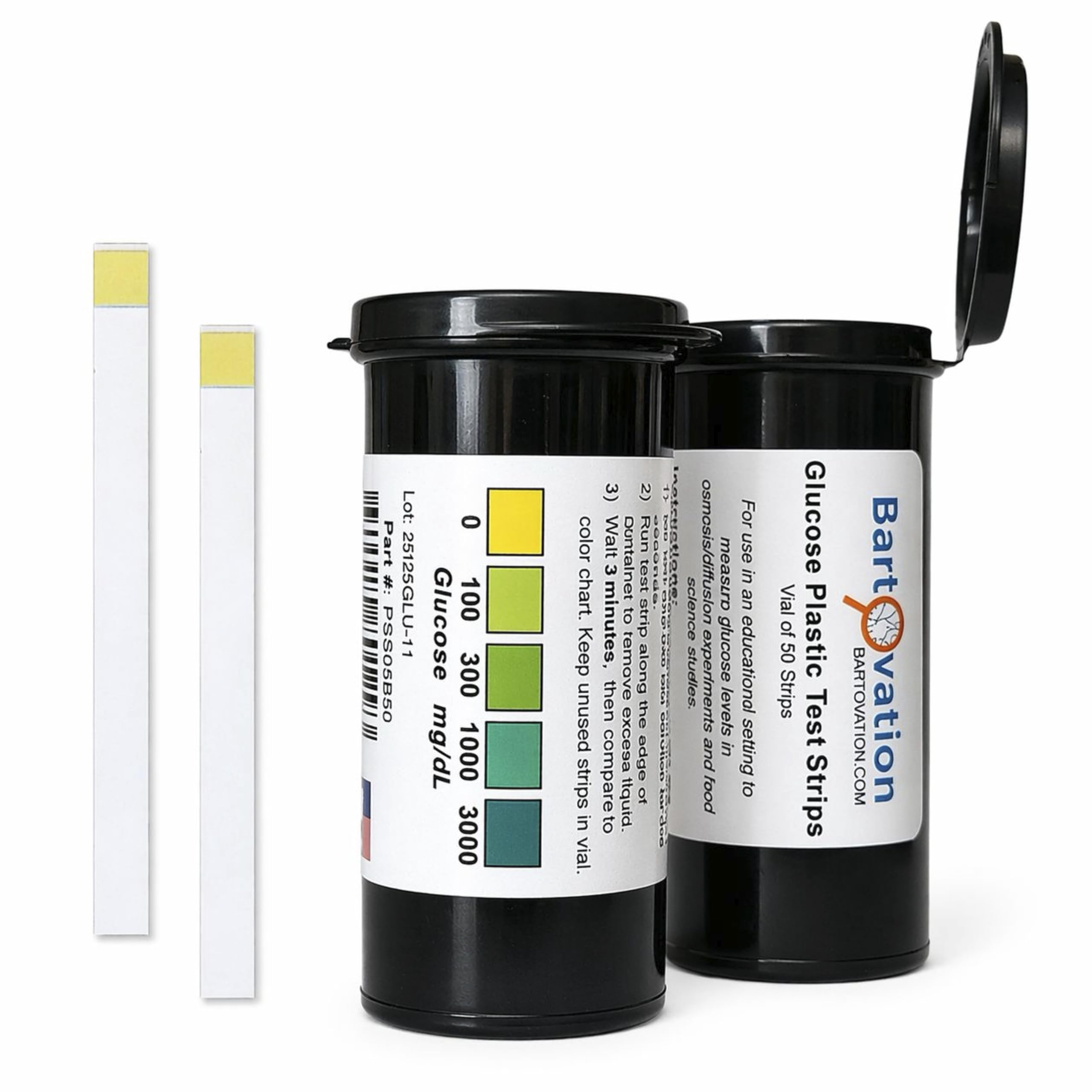 Bartovation Glucose Test Strips - 0-3000 mg/dL -1
