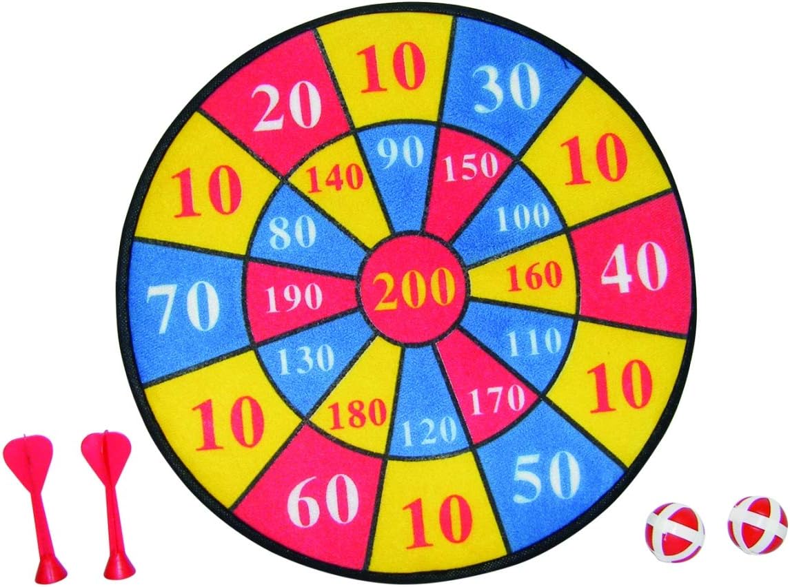 Toymaster Target Shoot Sticky Dart Board Amazon.co.uk Sports & Outdoors