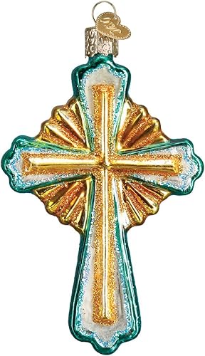 Miniatura 4 de Old World Christmas Regalos espirituales adornos de vidrio soplado para árbol de Navidad de 9.0 pulgadas, multicolor