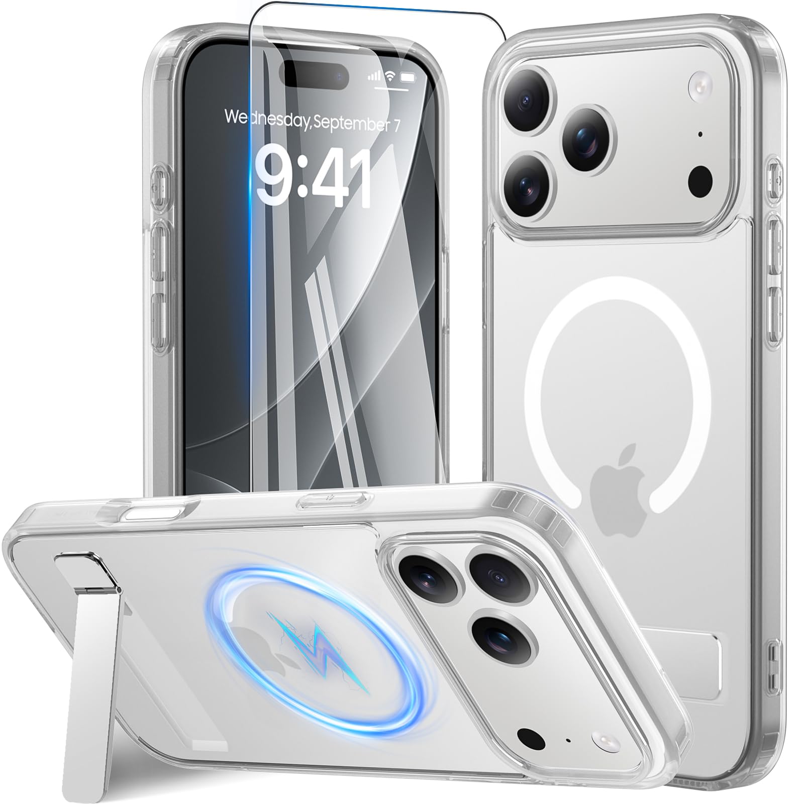 Amazon.co.jp: iPhone 17 Pro Max ケース [ガラスフィルム・スタンド