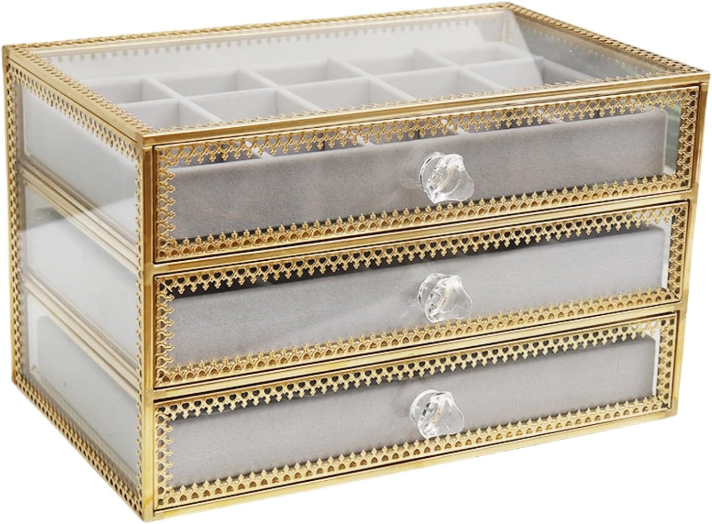 寄木細工の装飾ボックス 螺鈿(ラデン) 大変重厚 宝石箱 金庫 箱 小物