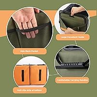 Vista 3 de Trunk Organizer for Suv, Sturdy Storage Organization with Non-Slip Bottom Strips, 95L Large Capacity Cargo Organizer for Car, Truck, Sedan