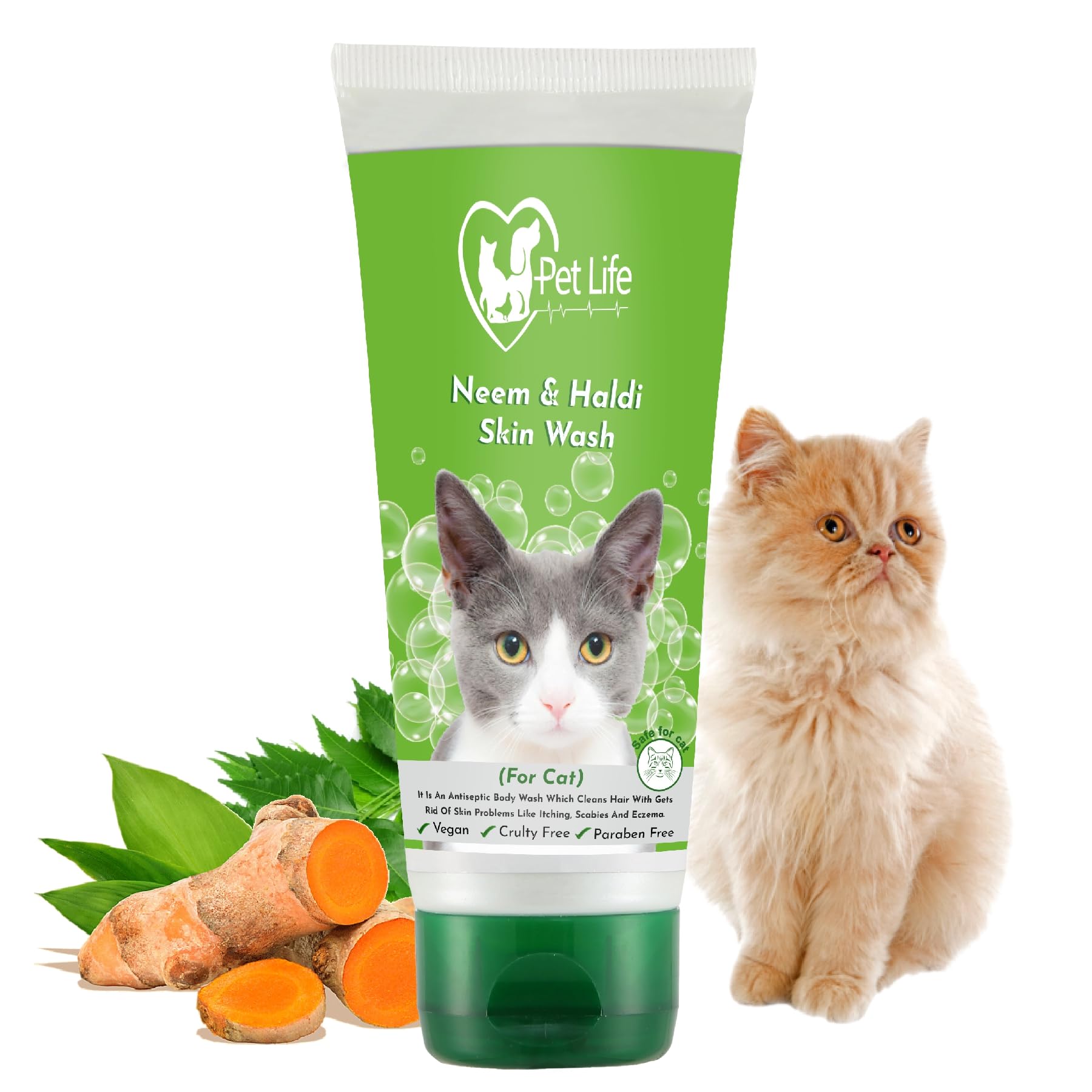 Pet Life Organic Haldi Neem Skinwash for All Cat Breed (B09N54WQV6) Amazon Price History, Amazon Price Tracker