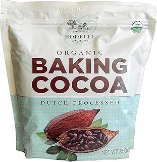 Rodelle Organic Baking Cocoa Powder Dutch Processed 25 Oz.