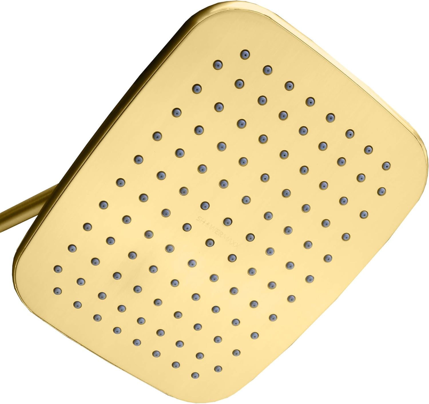 ShowerMaxx, Luxury Spa ImperialShine Gold Rain Shower Head, 9Inch