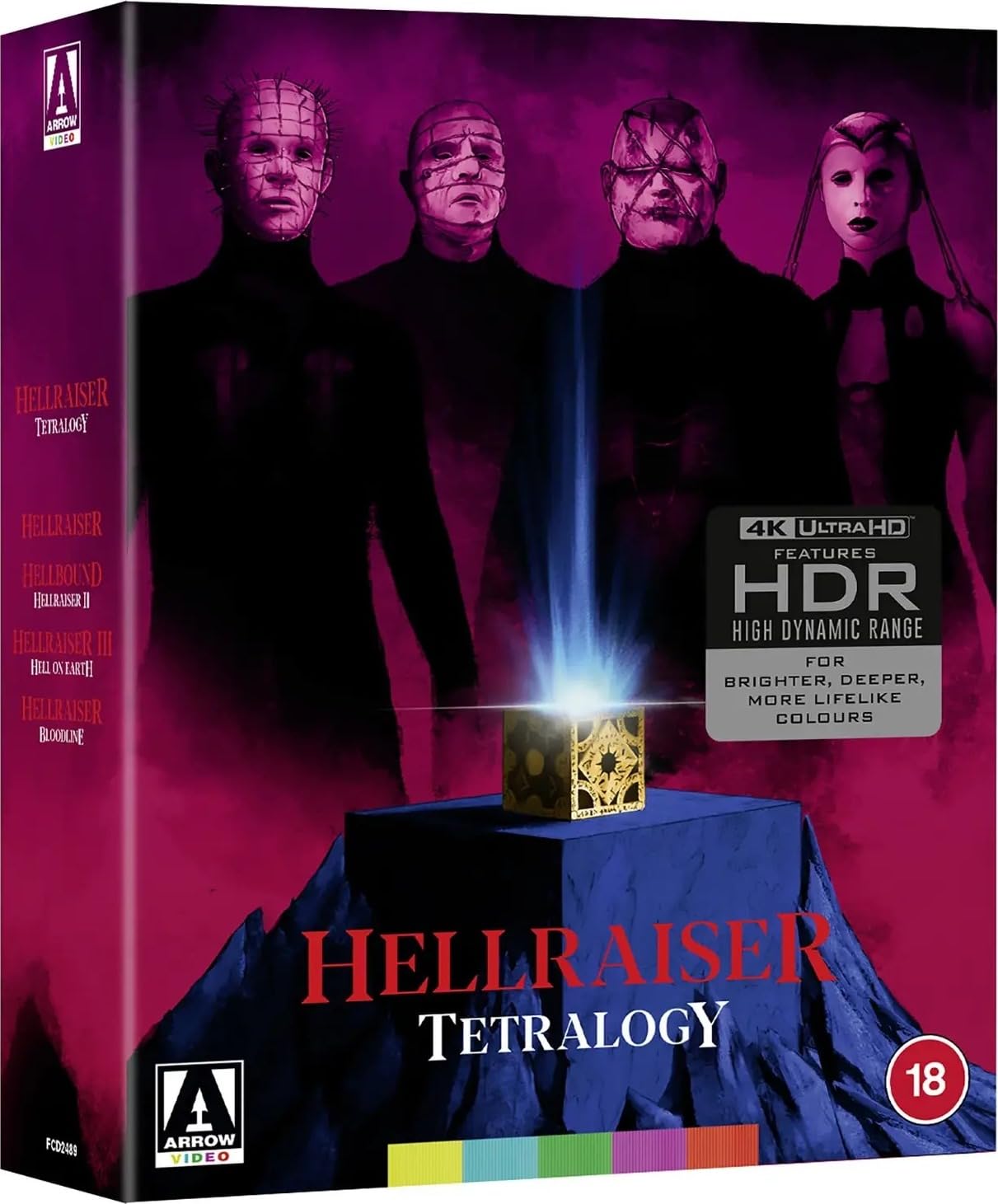 Hellraiser: Tetralogy (Special Edition Collection) [4K UHD + Blu-ray] [Region Free]