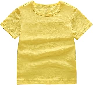Cool Boy - Camiseta de manga corta suave y transpirable para niños, camiseta informal de cuello redondo, cómoda para uso diario para niños de 1 a 14 años, pantuflas altas