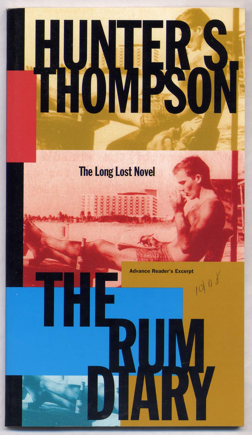 THE RUM DIARY. Thompson, Hunter S. 9780684852249 Books