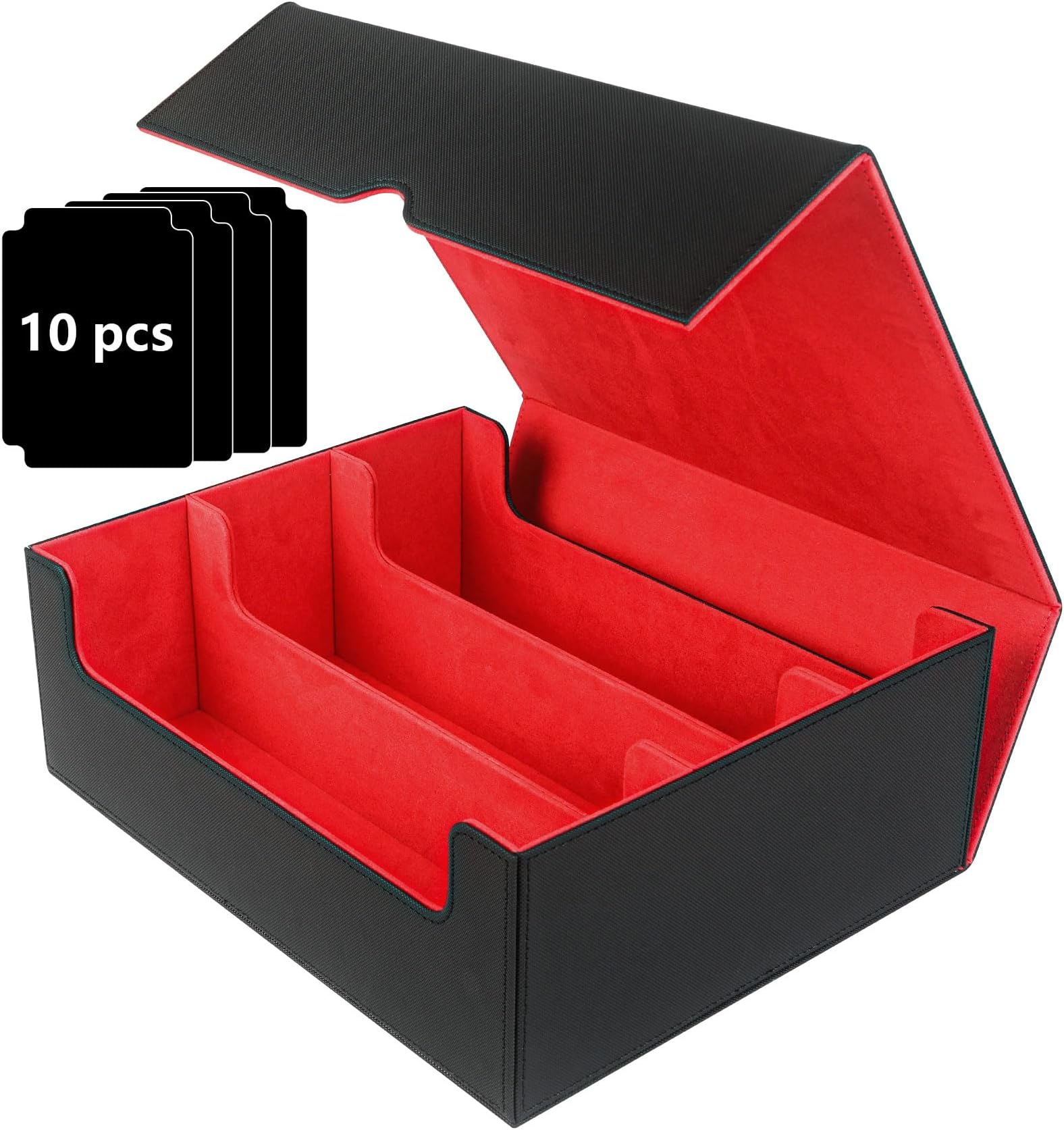 ZLCA Trading Card Storage Box for TCG Cards, Triple MTG