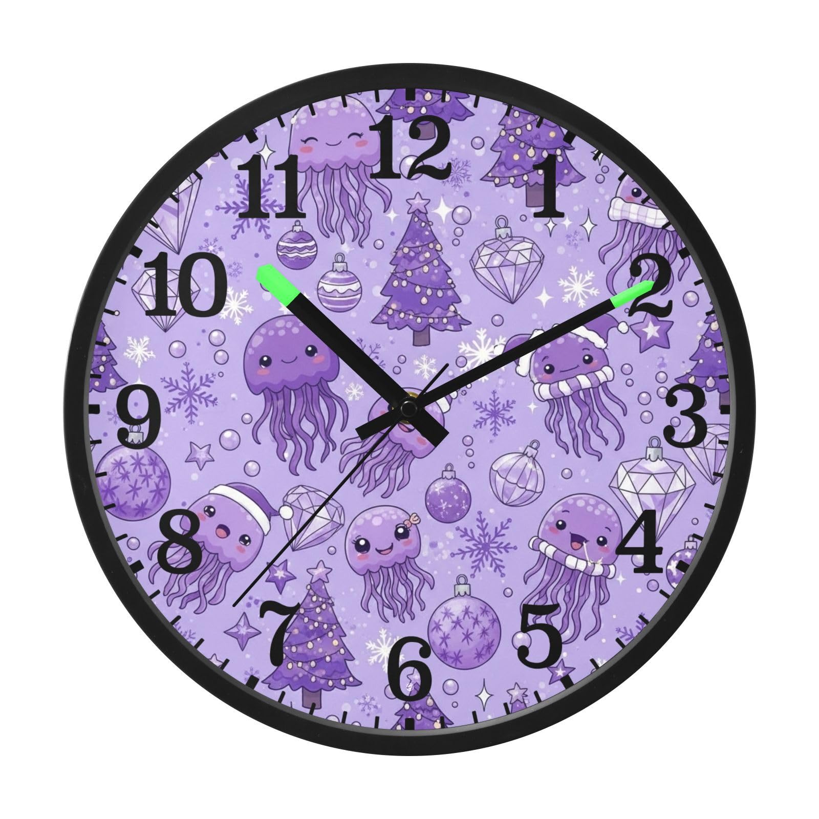 Horloge lumineuse silencieuse GuoChe pour en finir avec le tic-tac nocturne agaçant
