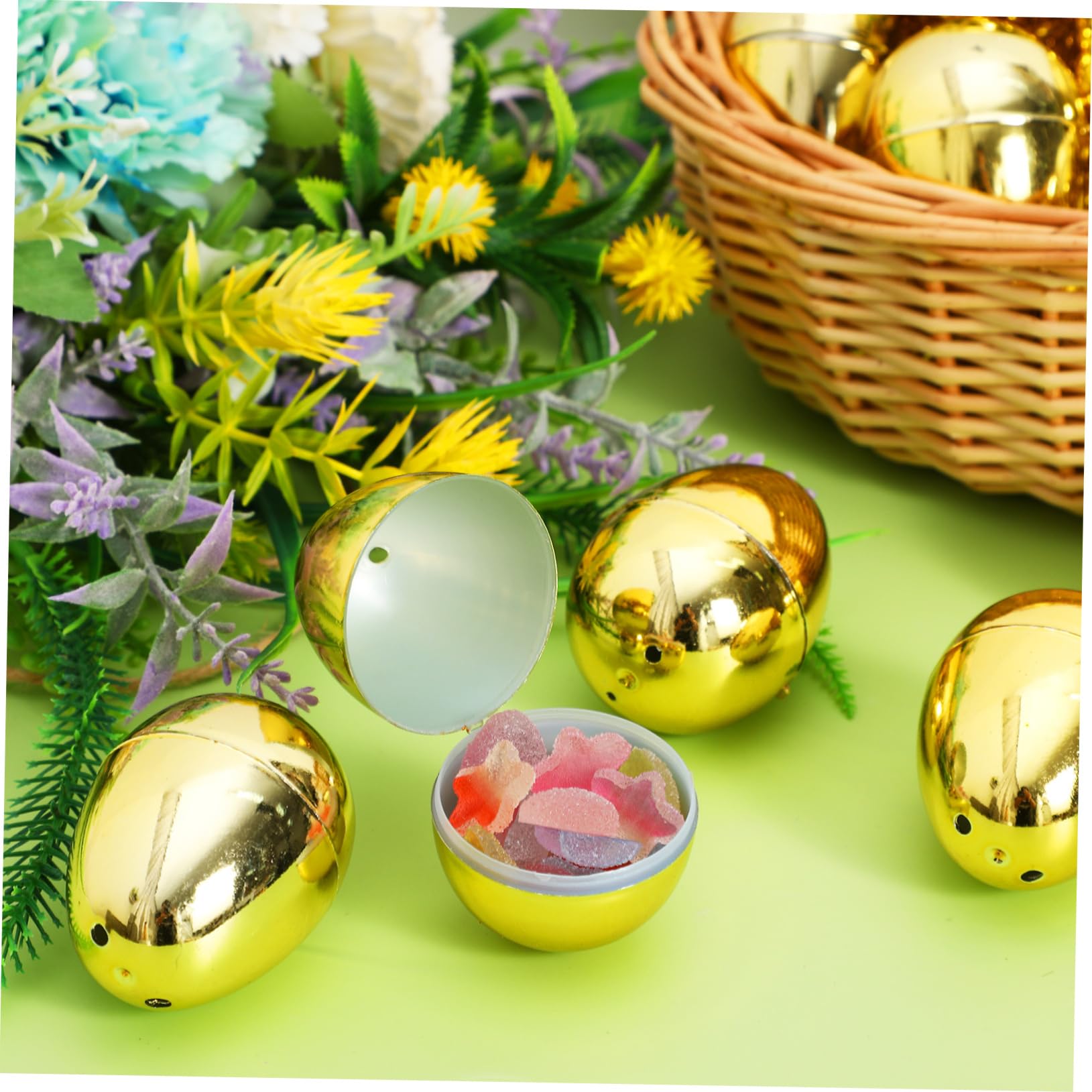 ERINGOGO 5 Set Uova Decorative da Uova Riempibili per Decorazioni Feste Pasquali Adorabili per Regali E Festeggiamenti 20 Pezzi * 5