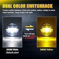 Vista 3 de Suparee. - Conjunto de luces antiniebla LED para Tacoma, Tundra 4runner, Corolla, Camry.