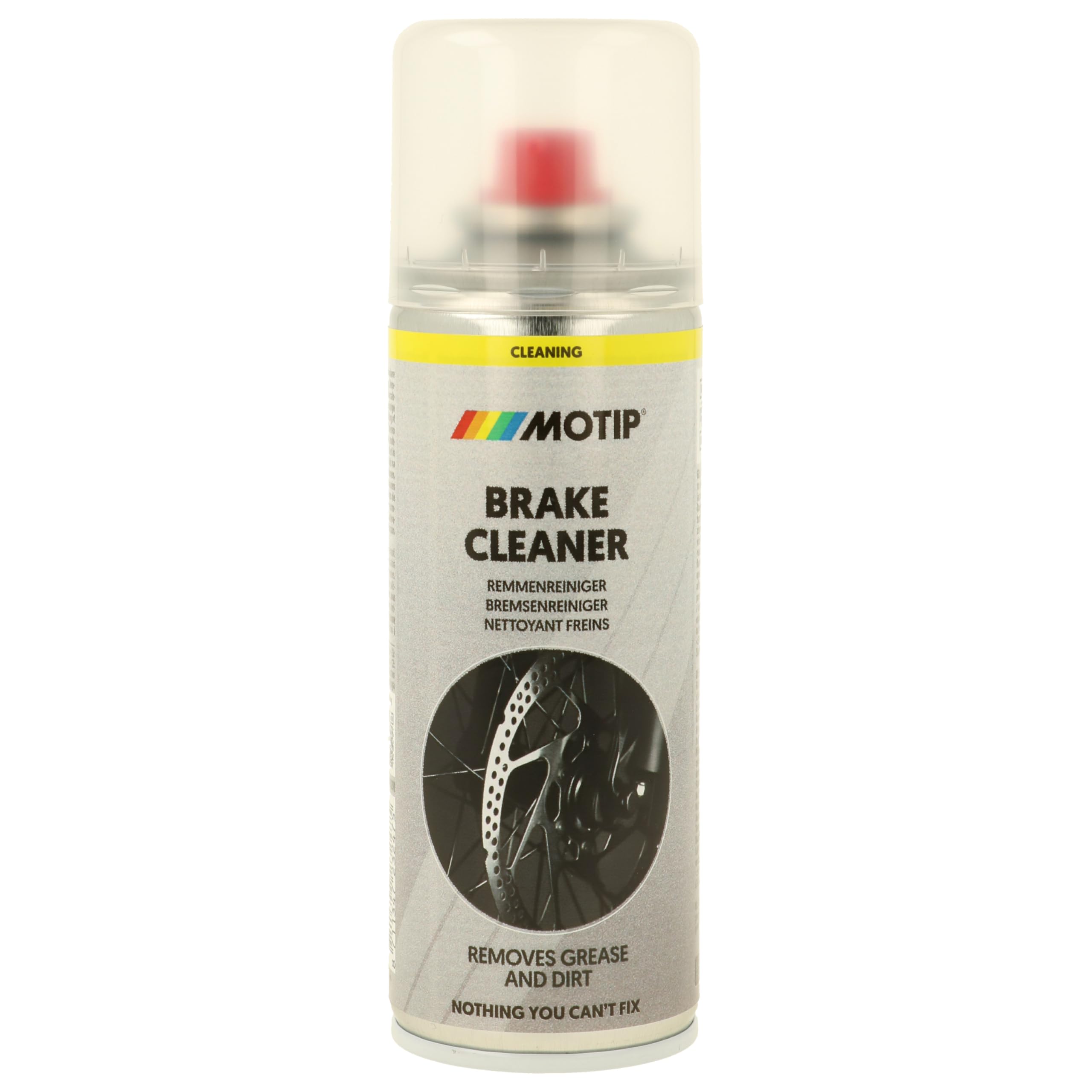 MOTIP Cycling Brake Cleaner 200ml - Powerful Grease & Dirt Removal