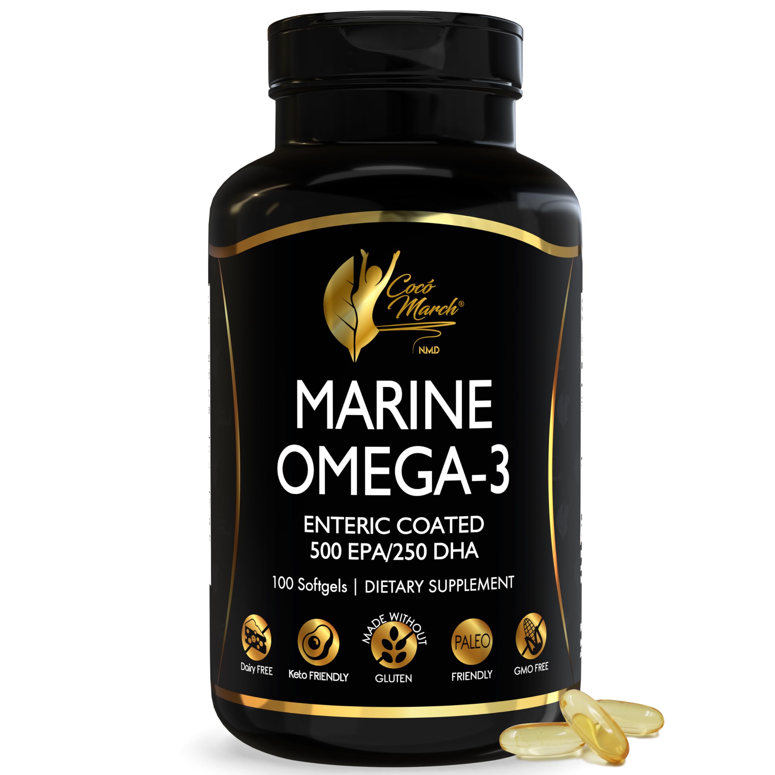 Amazon.com: Cocó March N.M.D Marine Omega-3 Fish Oil – High