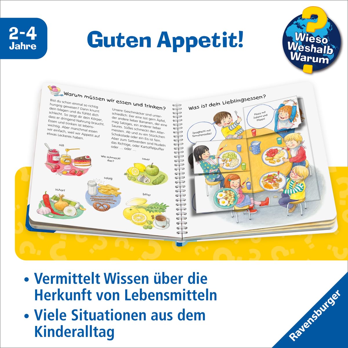 Wieso? Weshalb? Warum? junior, Band 53: Was essen wir?