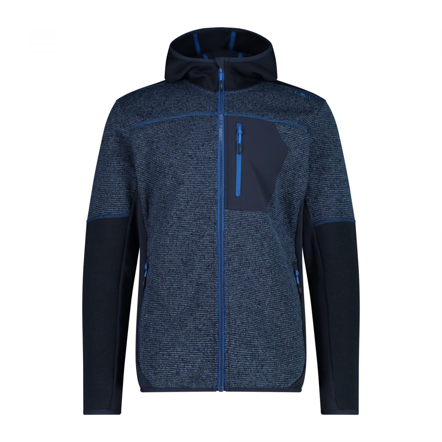 Felpa Cmp 54) CMP Giacca Da Uomo In Pile Knit Tech Con Cmp