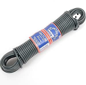 EVERLASTO Grayline PVC-Wäscheleine, 4,8 mm x 20 m EVERLASTO Grayline PVC-Wäscheleine, 4,8 mm x 20 m