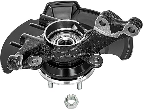 Miniatura 4 de Detroit Axle - 2 nudillos de dirección delanteros para Hyundai Elantra 2007-2012 - 2011-2012 [Solo hatchback] - Nudillos laterales del conductor y