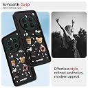 Pikkme Back Cover for Realme 12 Plus 5G / P1 5G / Narzo 70 5G / 70 Pro 5G | Cute Fun Cartoon 3D Bear Silicone Full Body Protection Bumper Cover (Black) gallery image