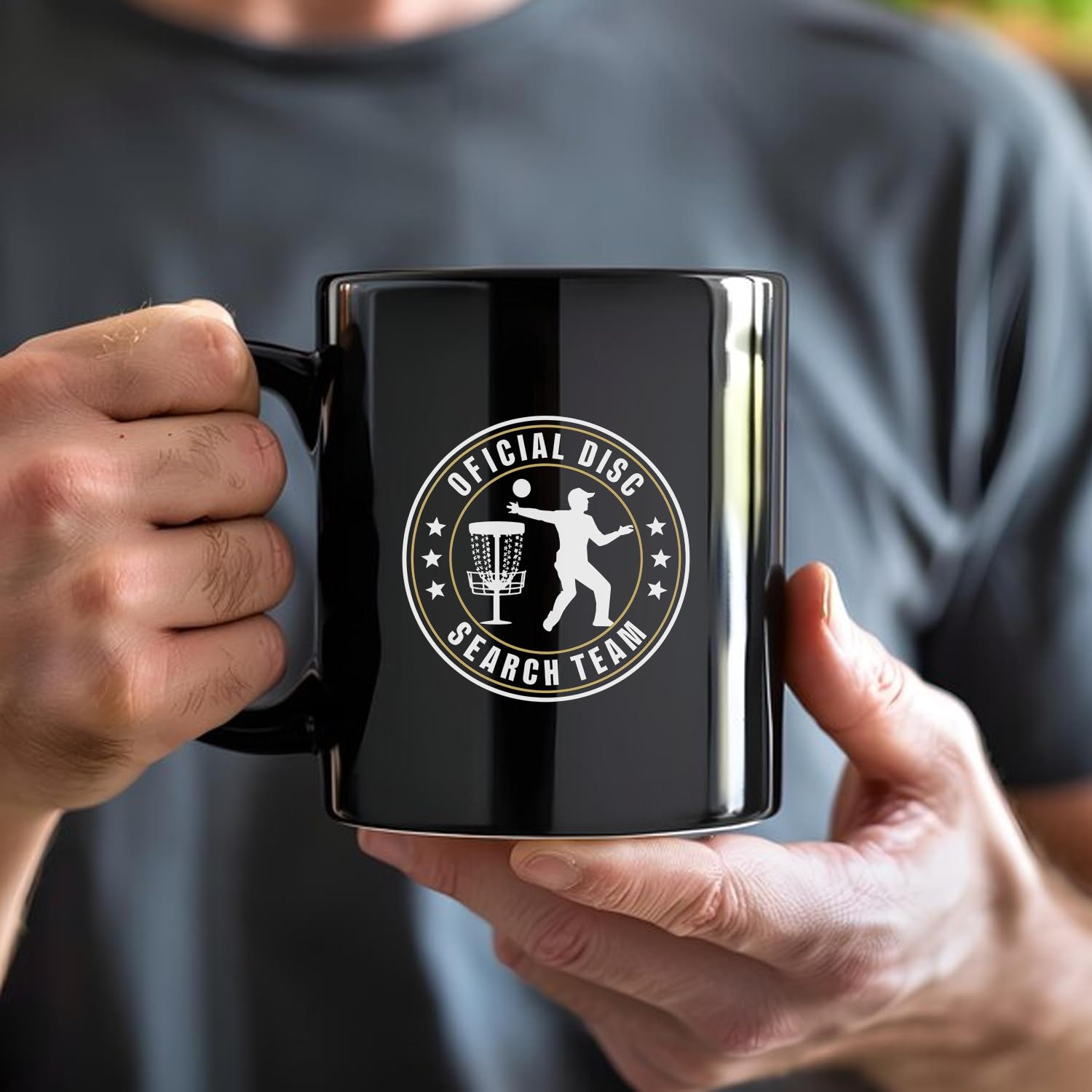 Official Disc Search Team Logo Frisbee Golf Funny Disc Golf Coffee Mug, Gift For Men, Women Mug Gift for Men, Women, Cup 11oz - 15oz