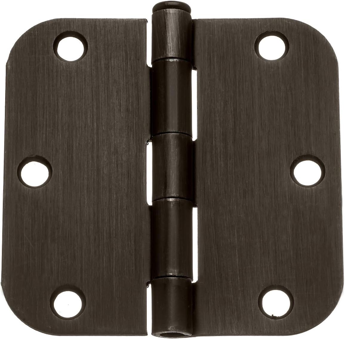 🛒 Crazy Deals Dynasty Hardware 3-1/2 Door Hinges 5/8 Radius Corner, Oil Rubbed Bronze, 36 - Pack