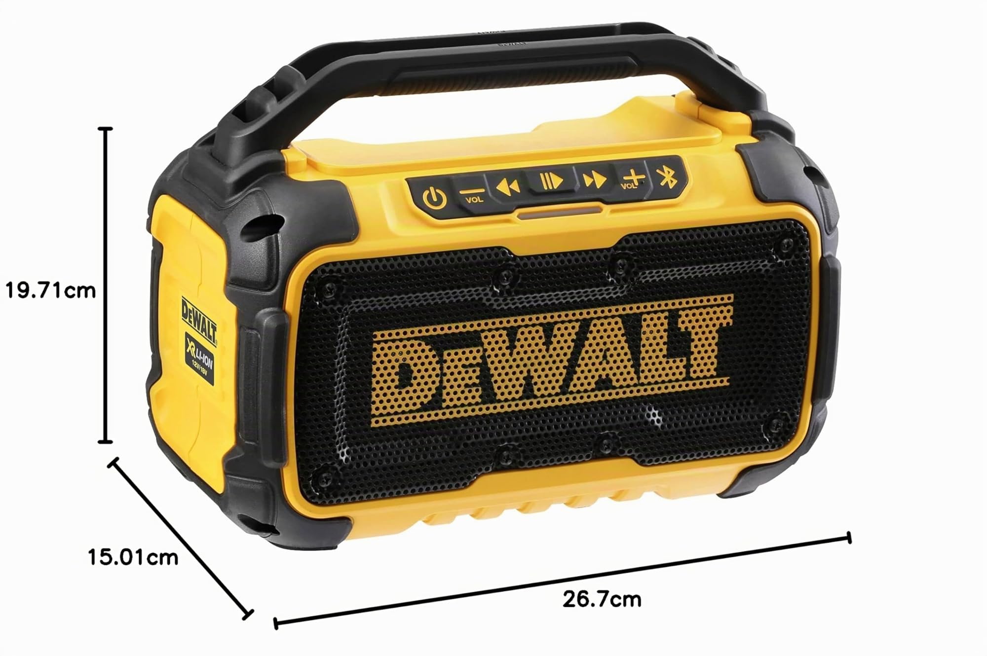 DEWALT Altoparlante Bluetooth XR – senza batteria o caricatore
