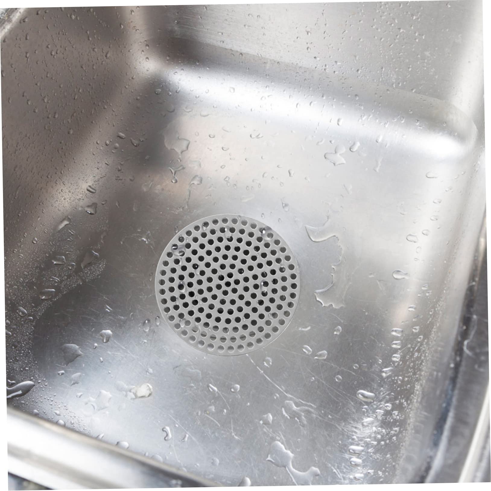 SHINEOFI 2 Sätze Abflussdeckel Dusch Haarfänger Spüle Abdeckung Für Bodenablauf Für Küchen Und Badezimmer Verhindert Verstopfungen 4 Stück * 2