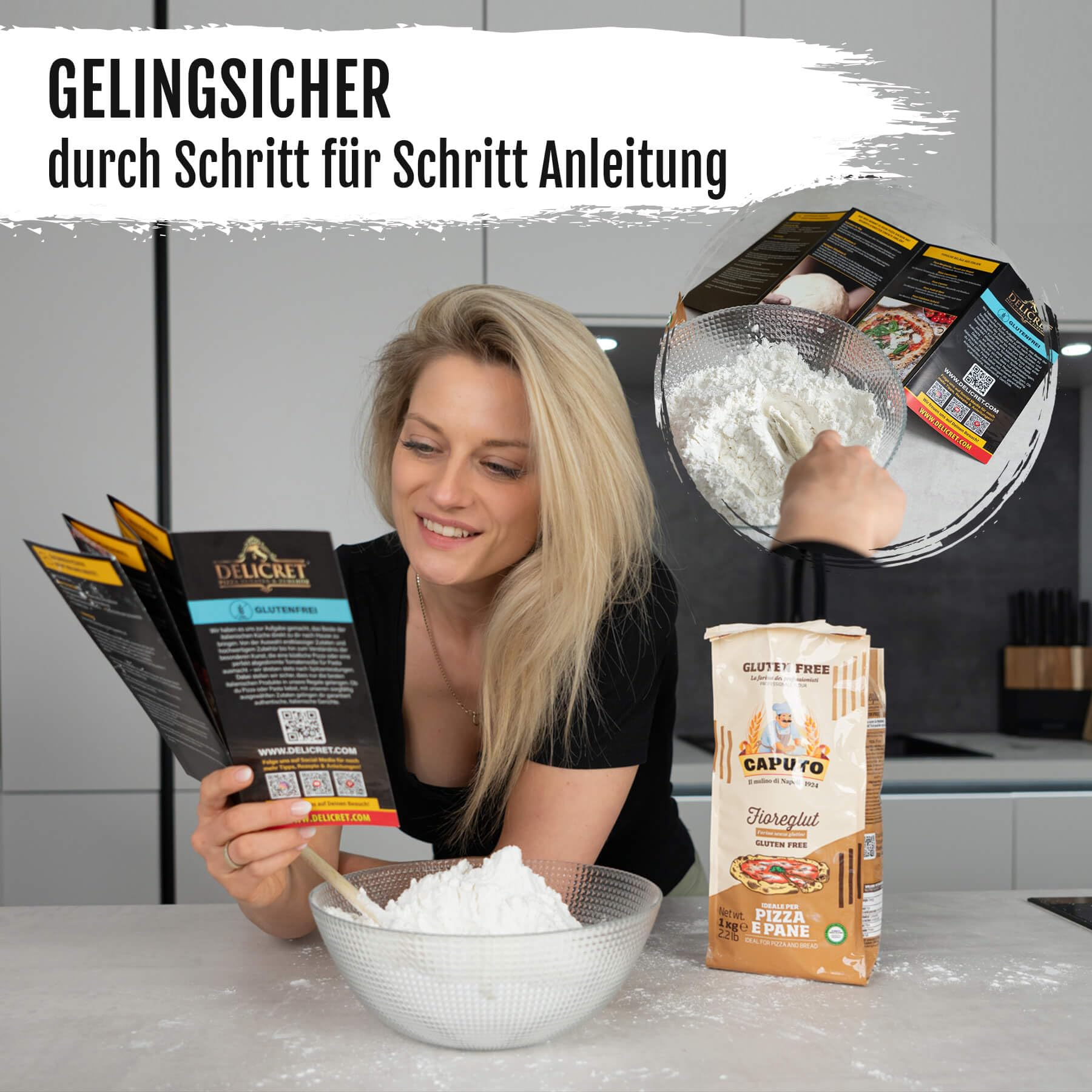 Caputo Mehl glutenfrei fioreglut 12x1kg Pizzamehl Rezeptguide