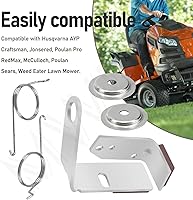 Vista 9 de 532199471 532199478/532199470 Kit de brazo de freno izquierdo y derecho compatible con modelos de plataforma de cortacésped Husqvarna AYP Craftsman