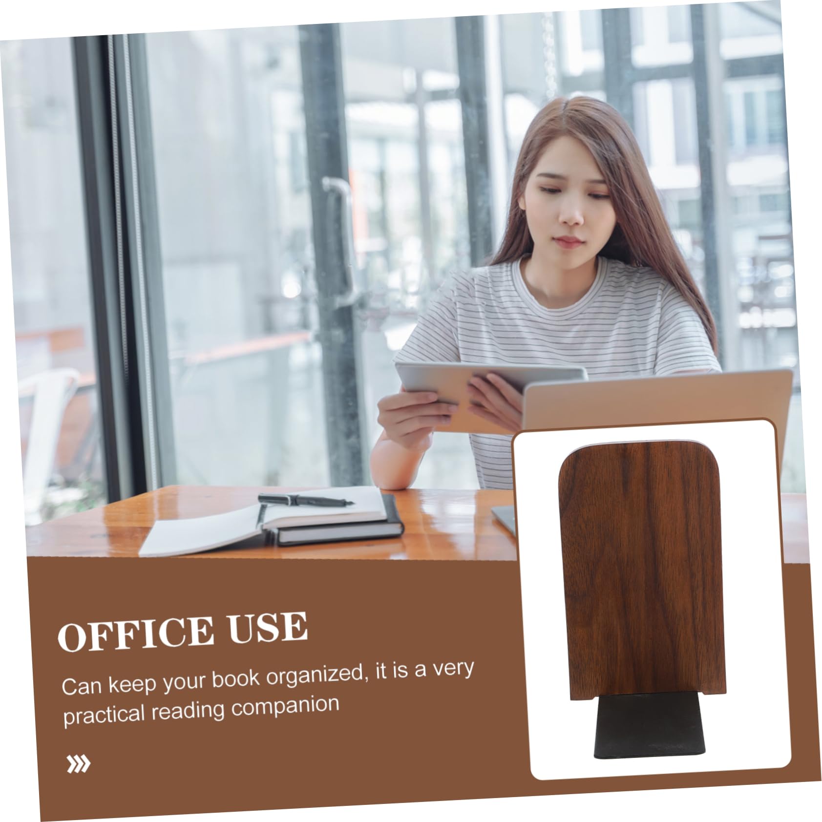 Buchhalter Für Regale Mit 4 Fächern - Stabile Bücherstütze Für Büro & Zuhause