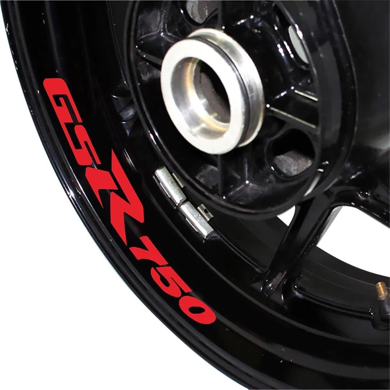 Stickers Motorcycle Accessories Wheel Stickers Reflective Decals Rims for Suzuki GSR750 GSR 750(Style 6)