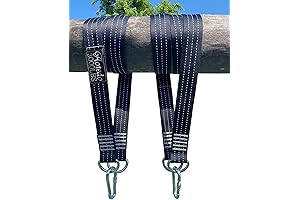 6.5FT x2 Tree Straps Hammock Kit for Hanging Swings and Hammocks