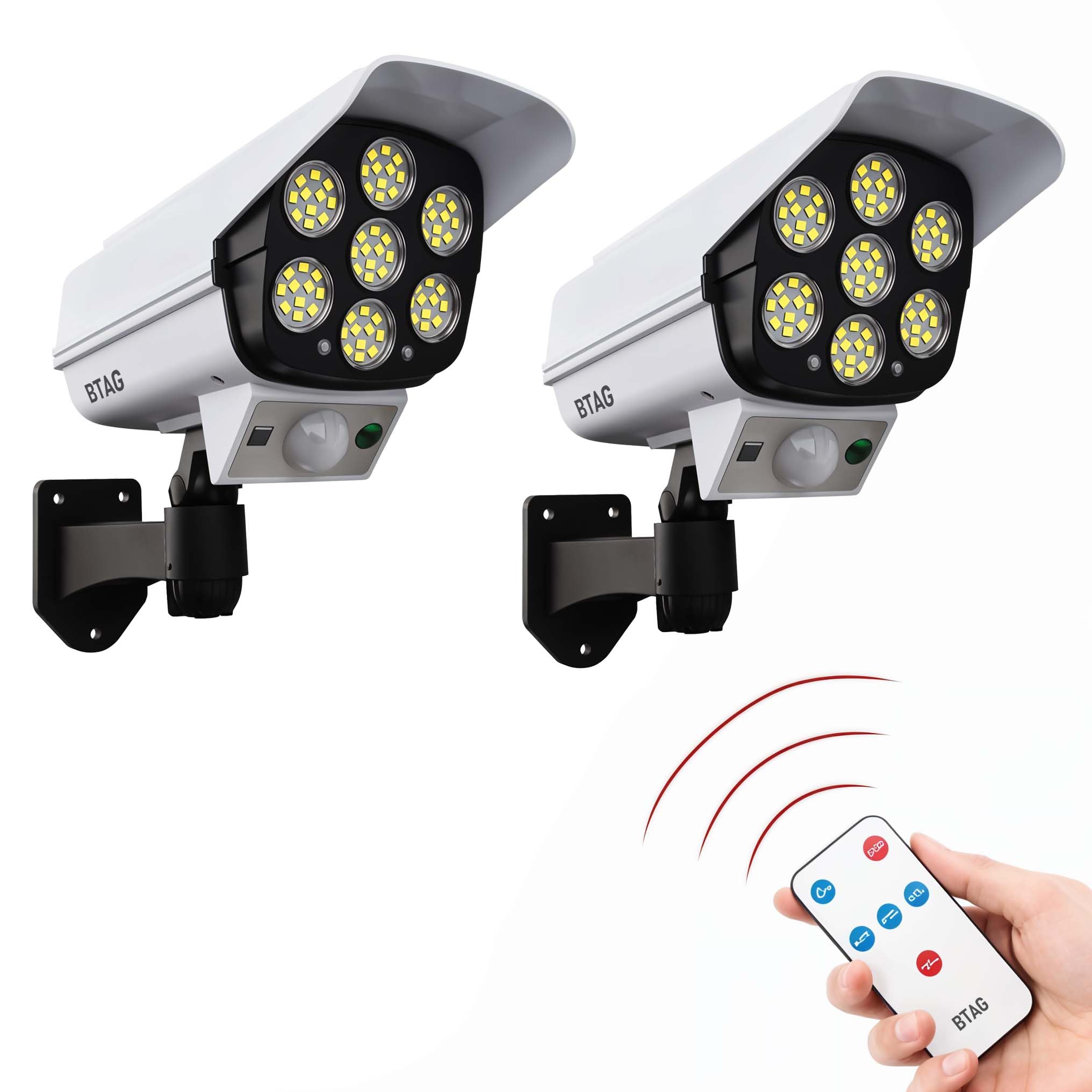 Solar Motion Sensor Light - Security Outdoor LED -7