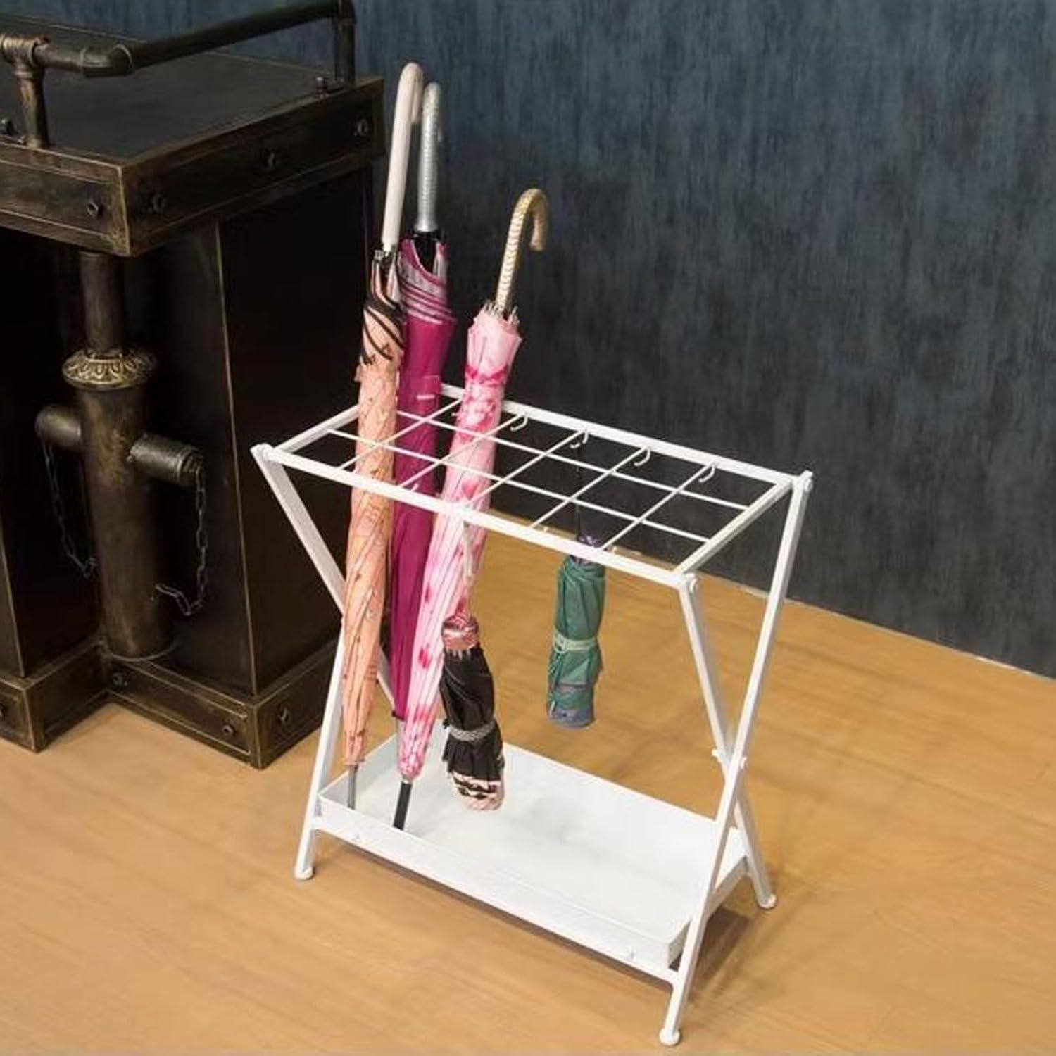 ポルトガル 傘立て 陶器 ピンク 伝統柄 クラシック ポルトガル 傘立て