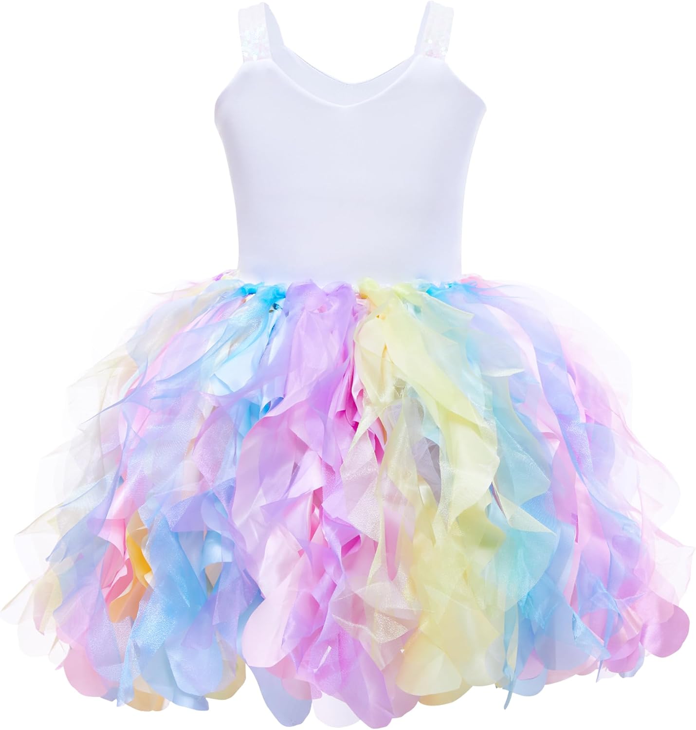 Tutu Dress for Girls Sparkly Sequin Tulle Princess Birthday Party Dress for Toddler Girls Prom Sneaker Ball Gown - Image 5