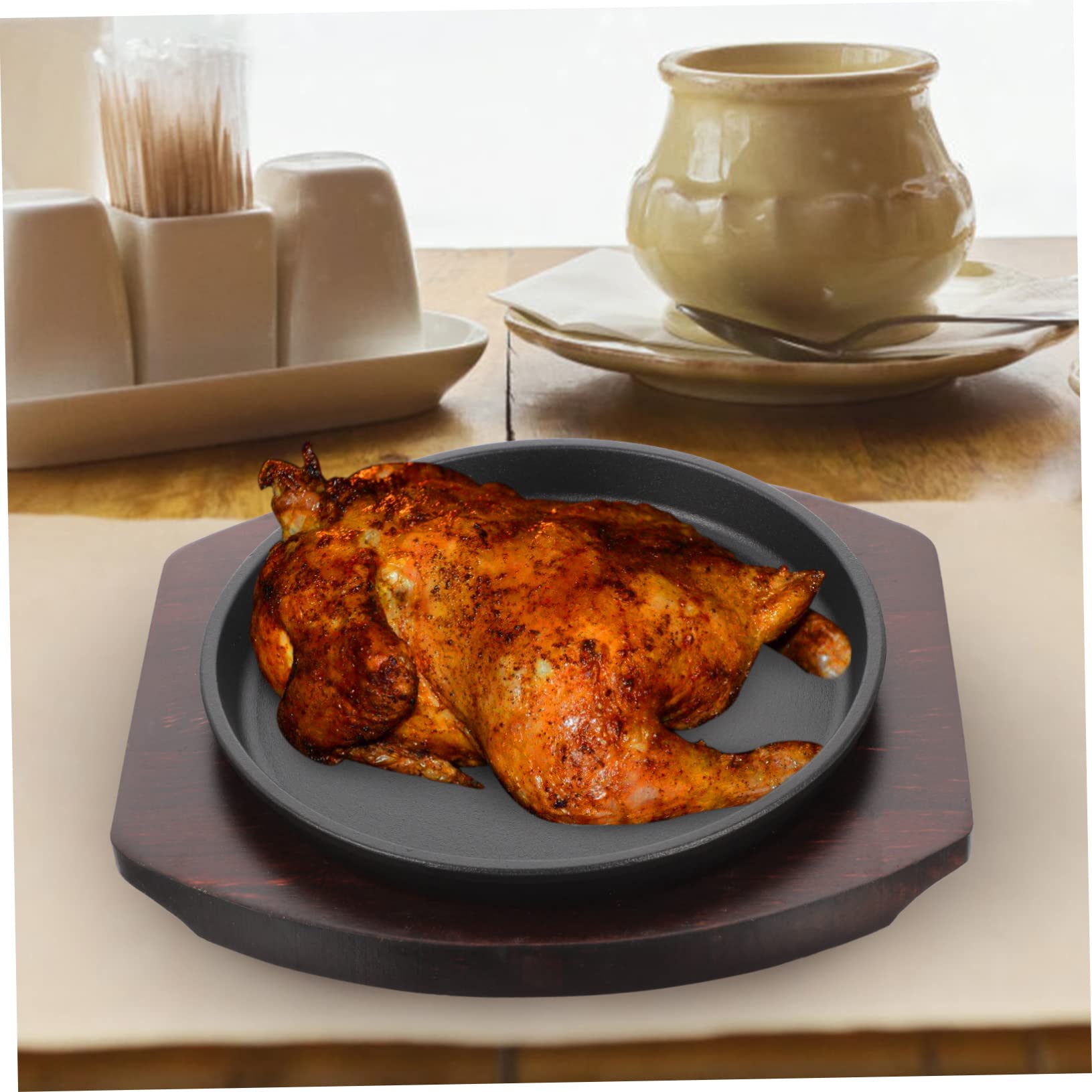 COLLBATH Plato Para Parrilla De Estufa Bandeja Para Pescado Artículos Esenciales De Cocina