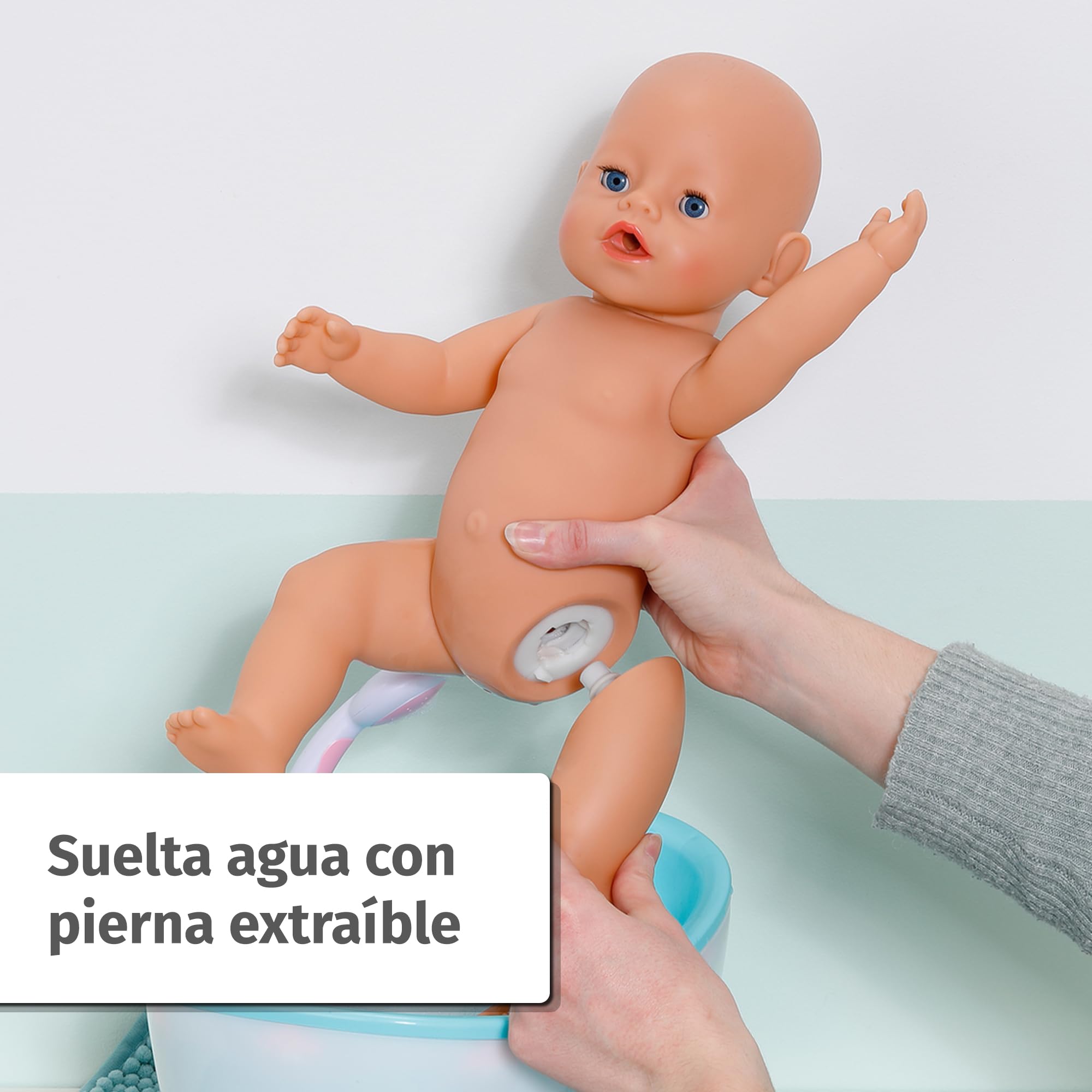 Baby Born Emma - Muñeca de 43 cm - 10 Funciones, Incluye Accesorios y Pelele - Funciona sin Pilas - Apto para niños a Partir de 3 años