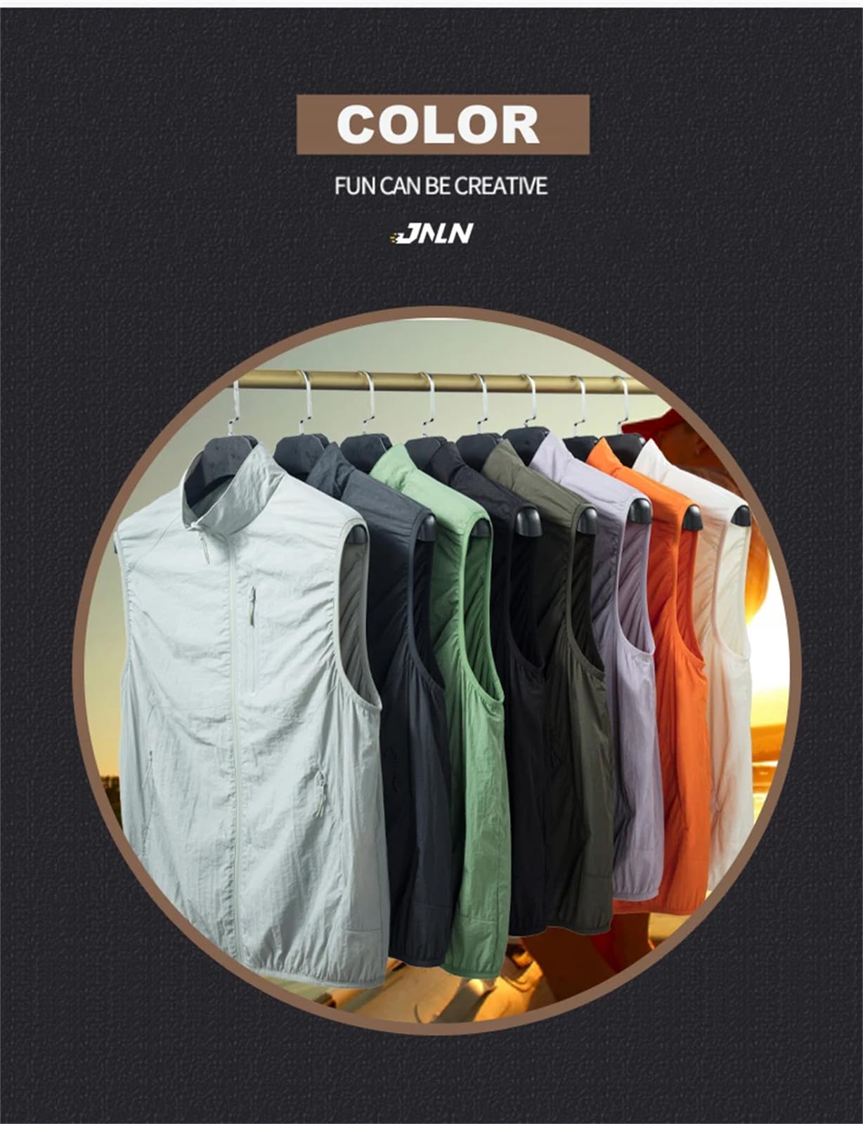 Gilet de Course pour Hommes, Escalade, randonnée, pêche, Gilet Unisexe d'été, Gilet de Travail, Veste sans Manches étanche avec Rangement intégré