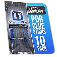 Vista 1 de Black Plague PDR - Barras de pegamento para reparación de abolladuras sin pintura, color gris, paquete de 10