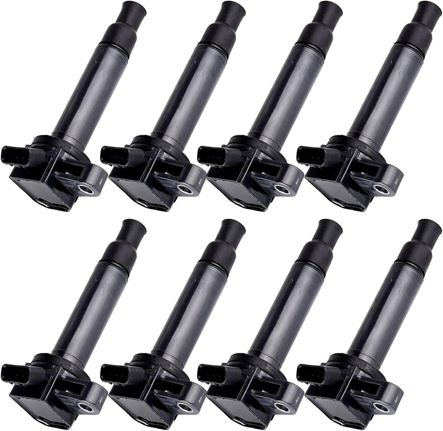 ECCPP Pack of 8 Ignition Coils for Toyota 4runner Tundra for Lexus GS430 LS430