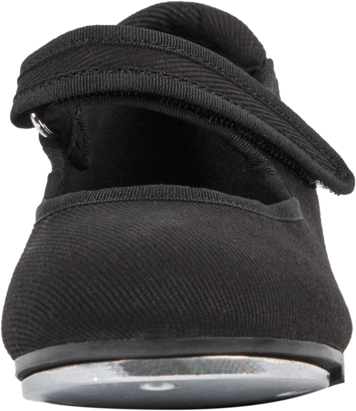 Linodes Canvas Upper Easy Strap Tap Shoe Dance Flats for Girls and Boys (Toddler/Little Kid/Big Kid) - Image 5