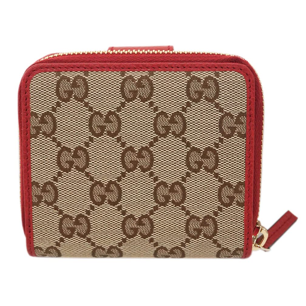 Amazon | グッチ 財布 346056-8606 GUCCI 二つ折り ラウンドファスナー