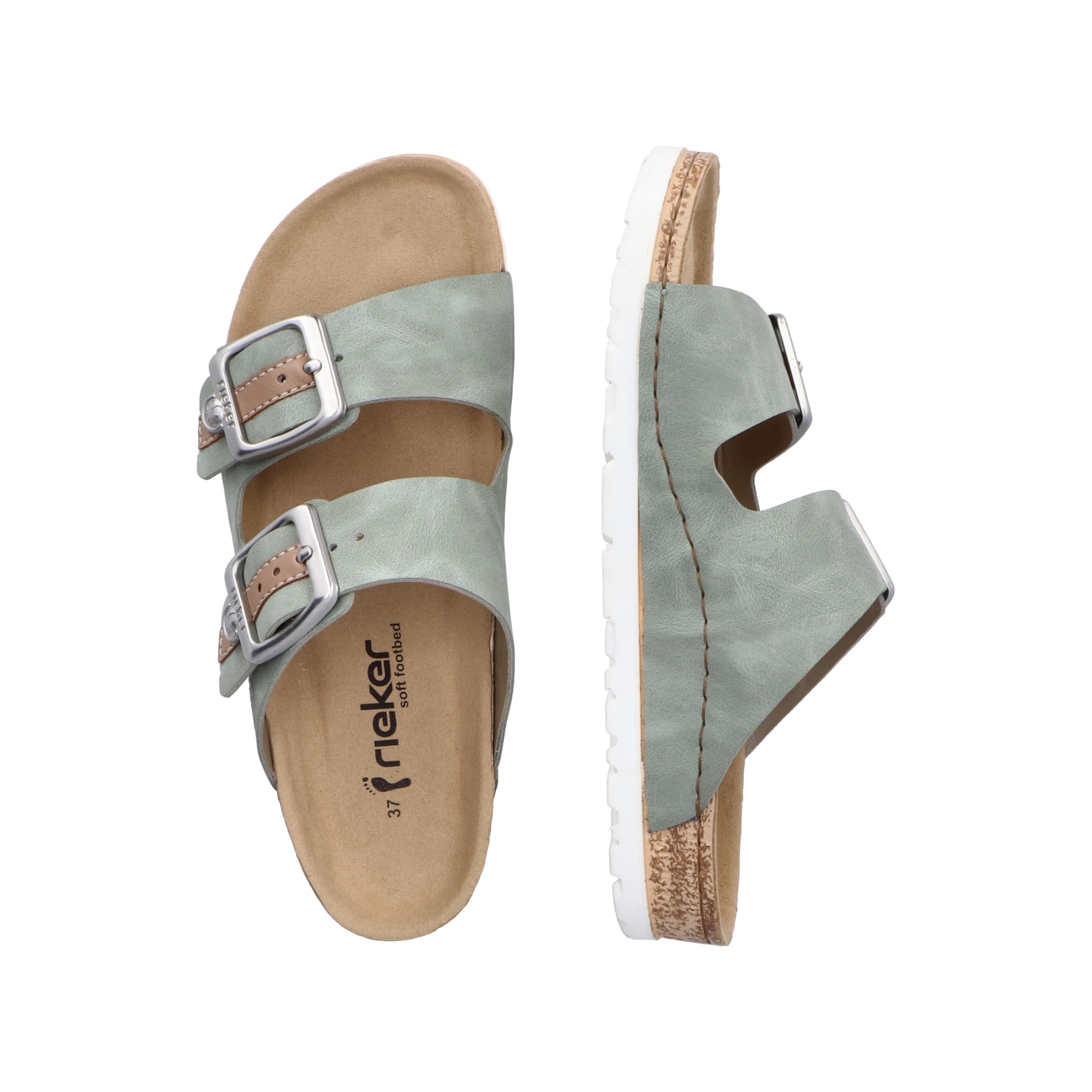 Rieker Damen 69850 Pantolette