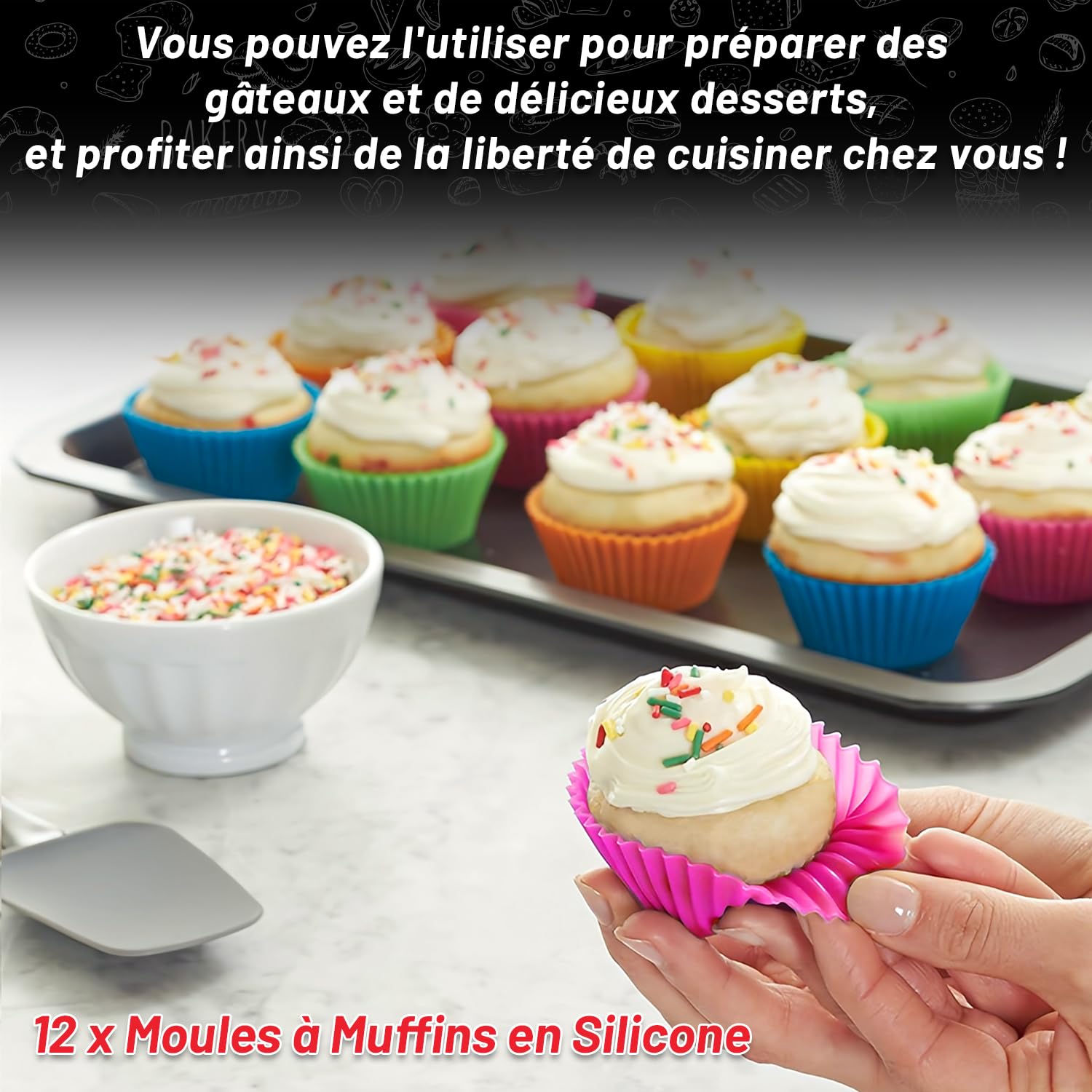 Accessoires Air Fryer Moulinex Dual Easy Fry XXL 11L, Moule En Silicone Pour Moulinex Double Friteuse À Air EZ942BF0 EZ9428F0, Papier Cuisson, grille air fryer, Spray Huile Cuisine, Moule Muffin, Etc